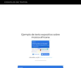 Ejemplosdetextos.com(Ejemplos de textos) Screenshot