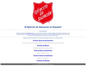 Ejercitodesalvacion.org(El Ejercito De Salvacion) Screenshot