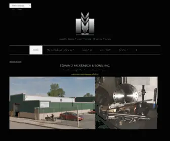 Ejmckenica.com(McKenica & Sons) Screenshot