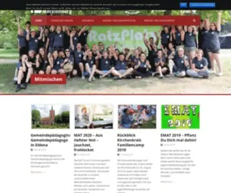 EJM.de(Evangelisches Kinder und Jugendwerk Mecklenburg) Screenshot