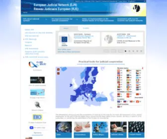 EJN-Crimjust.europa.eu(European Judicial Network) Screenshot