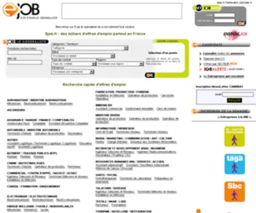 Ejob.fr(Has been registered) Screenshot