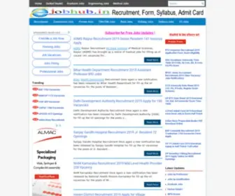 Ejobshub.in(Just another WordPress site) Screenshot