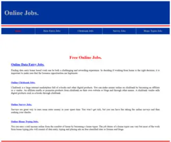 Ejobslk.com(Free Online Jobs and Data Entry Jobs) Screenshot