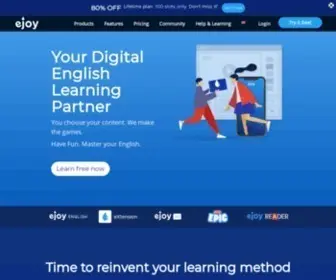 Ejoy-English.com(EJOY English) Screenshot