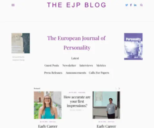 EJP-Blog.com(The EJP Blog) Screenshot