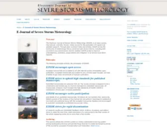 EJSSM.org(Severe storms) Screenshot