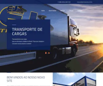 Ejstransportes.com.br(EJS TRANSPORTE) Screenshot