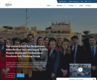 EJTN.eu(The European Judicial Training Network) Screenshot
