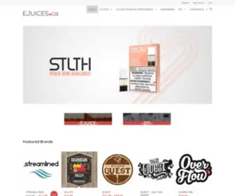 Ejuices.ca(EJuices) Screenshot