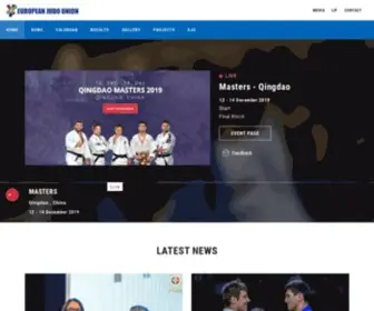 Eju.net(European Judo Union) Screenshot