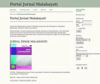 Ejurnalmalahayati.ac.id(Portal Jurnal Malahayati) Screenshot