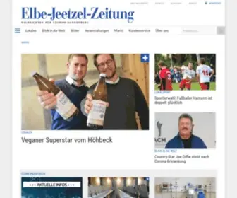 EJZ.de(Nachrichten für Lüchow) Screenshot
