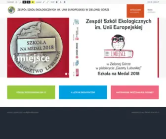 EK.zgora.pl(Zespół Szkół Ekologicznych) Screenshot