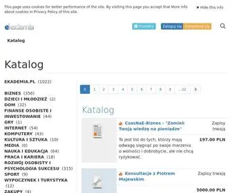 Ekademia.pl(Otwarta platforma e) Screenshot