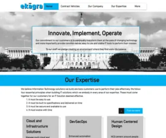 Ekagra.com(Ekagra Partners) Screenshot