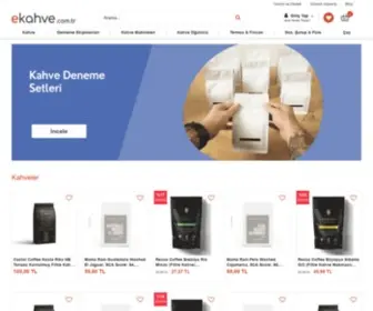 Ekahve.com.tr(Türkiye'nin) Screenshot