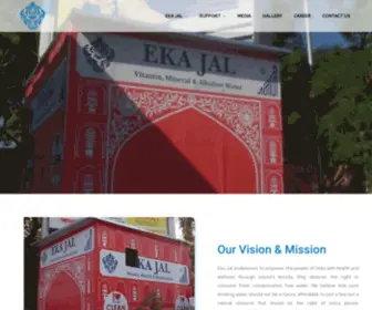 Ekajal.com(Eka Jal) Screenshot