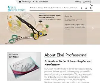 Ekal.pk(Barber scissors supplier) Screenshot
