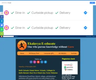 Ekalavyaeeducate.co.in(UGC NET Free Online Coaching Ekalavya e) Screenshot