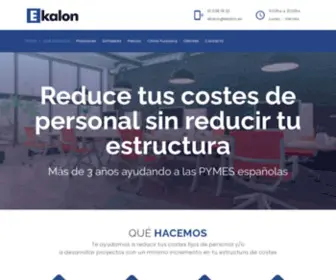 Ekalon.es(Ekalon Outsourcing) Screenshot