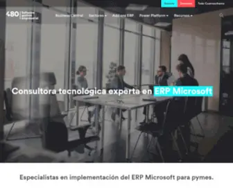 Ekamat.es(Implantamos Navision ERP y CRM para tu negocio) Screenshot