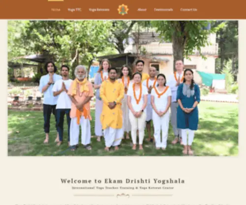 Ekamdrishtiyogshala.com(Ekamdrishtiyogshala) Screenshot