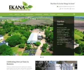 Ekananursery.com(Ekana Nursery & Landscaping) Screenshot