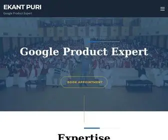 Ekantpuri.com(Google Product Expert) Screenshot