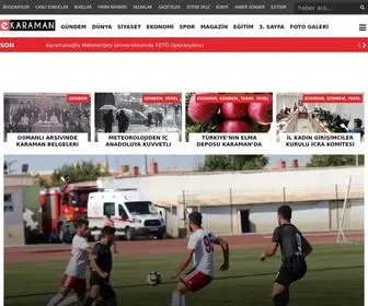 Ekaraman.com(Karaman Haber EKARAMAN) Screenshot