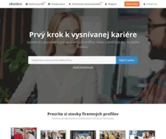 Ekariera.sk(Prvý) Screenshot