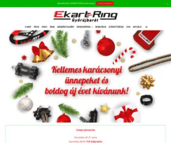 Ekart.hu(E-Kart Ring Győrújbarát) Screenshot