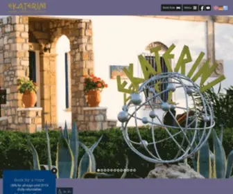 Ekaterini-Hotel.com(Ekaterini Kiotari Hotel) Screenshot