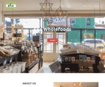 Ekawholefoods.com.au(Eka Bulk Organic Wholefoods) Screenshot