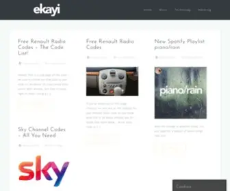 Ekayi.com(Music) Screenshot