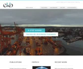 EKB.com(Edwards, Kenny & Bray LLP) Screenshot