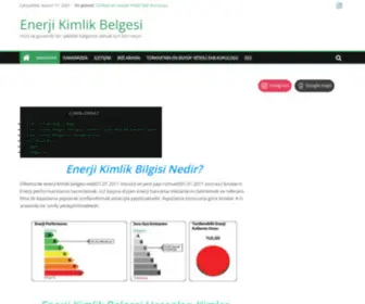 Ekbenerjikimlikbelgesi.com(Hızlı ve Güvenilir Enerji Kimlik Belgesi) Screenshot