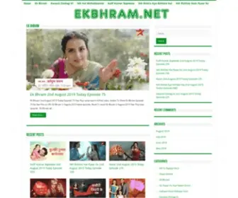 Ekbhram.net(Bigg Boss 13 Colors Tv Show Watch All Episodes In HD) Screenshot