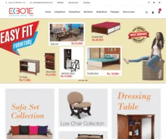 Ekbotefurniture.com(Ekbote Furniture) Screenshot