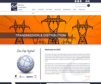 EKC-LTD.com(Electricity Coordinating Center) Screenshot