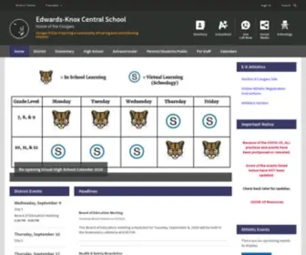 EKCSK12.org(Edwards-Knox Central School District) Screenshot