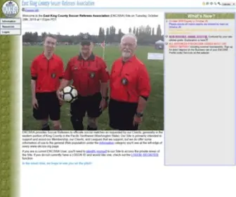 Ekcsra.org(East King County Soccer Referees Association) Screenshot