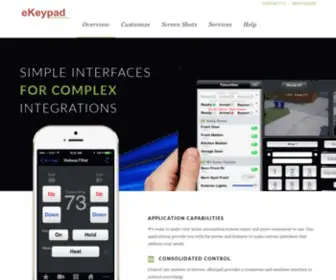 Ekeypad.net(EKeypad Mobile Solutions) Screenshot