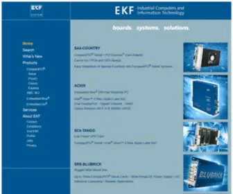 EKF-SYstem.com(EKF SYstem) Screenshot