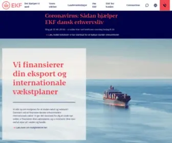 EKF.dk(Velkommen til EKF) Screenshot