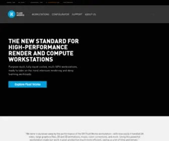 Ekfluidworks.com(EK Fluid Works) Screenshot