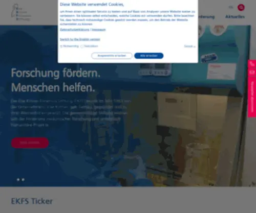 EKFS.de(Else Kröner) Screenshot