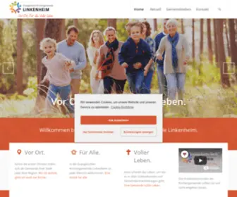 EKG-Linkenheim.de(Evangelische Kirchengemeinde Linkenheim) Screenshot
