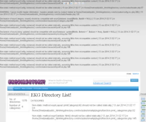 Ekgdirectory.com(Ekgdirectory) Screenshot