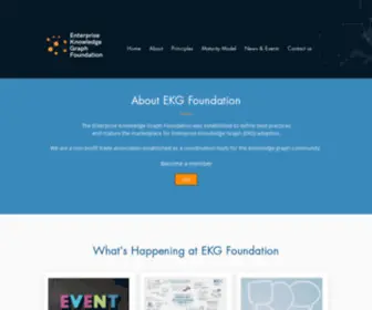 EKGF.org(Enterprise Knowledge Graph Foundation) Screenshot